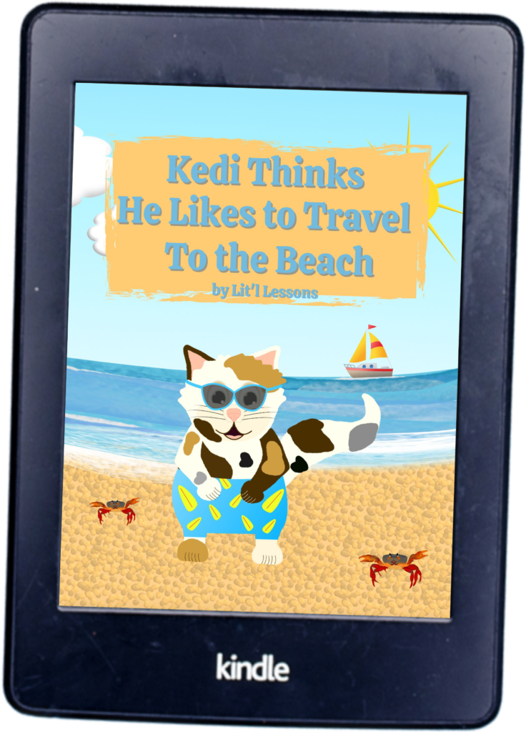 Kedi Thinks He Likes to Travel to the Beach Kindle Book