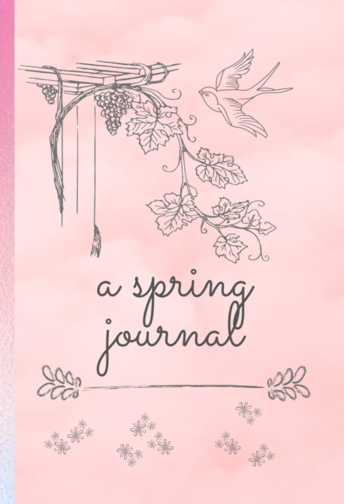 A Spring Journal Cover