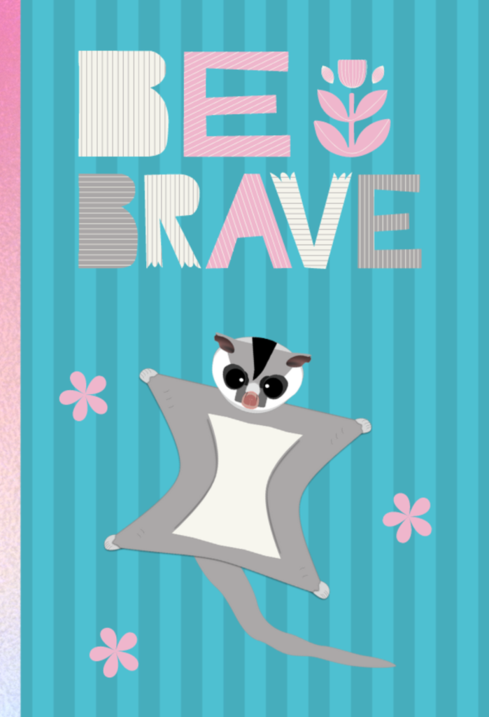 Be Brave Journal Cover