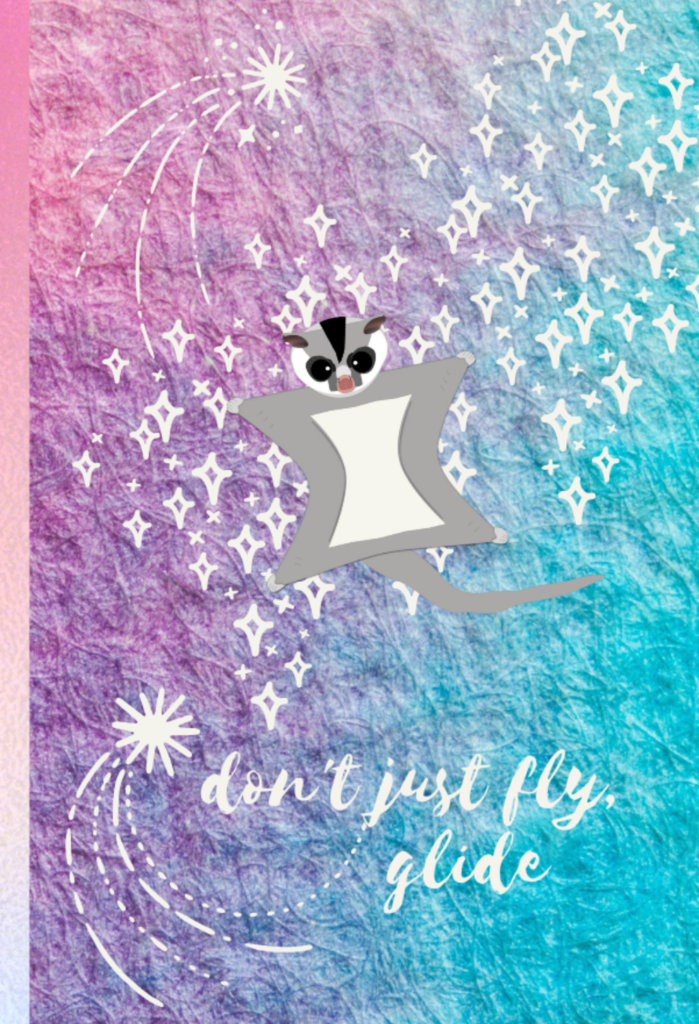 Don't Just Fly, Glide Journal Cover