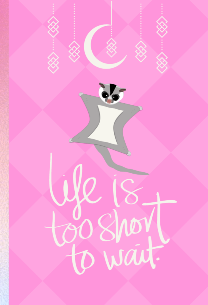 Life Is Too Short to Wait Journal Cover