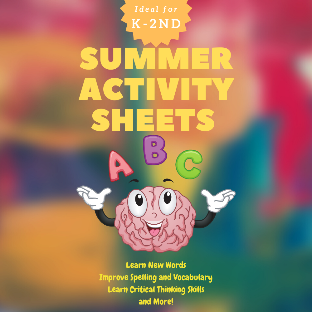Summer Activity Sheets for Grades K - 2